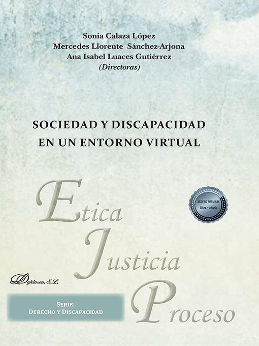 Title details for Sociedad y discapacidad en un entorno virtual by Sonia Calaza López - Available